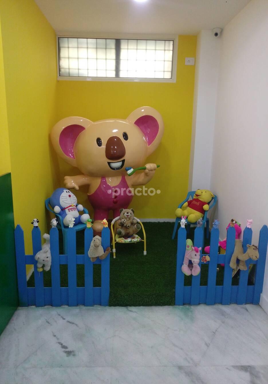Waiting Area at Pedo Planet Children's Dental Center Kalkaji Delhi