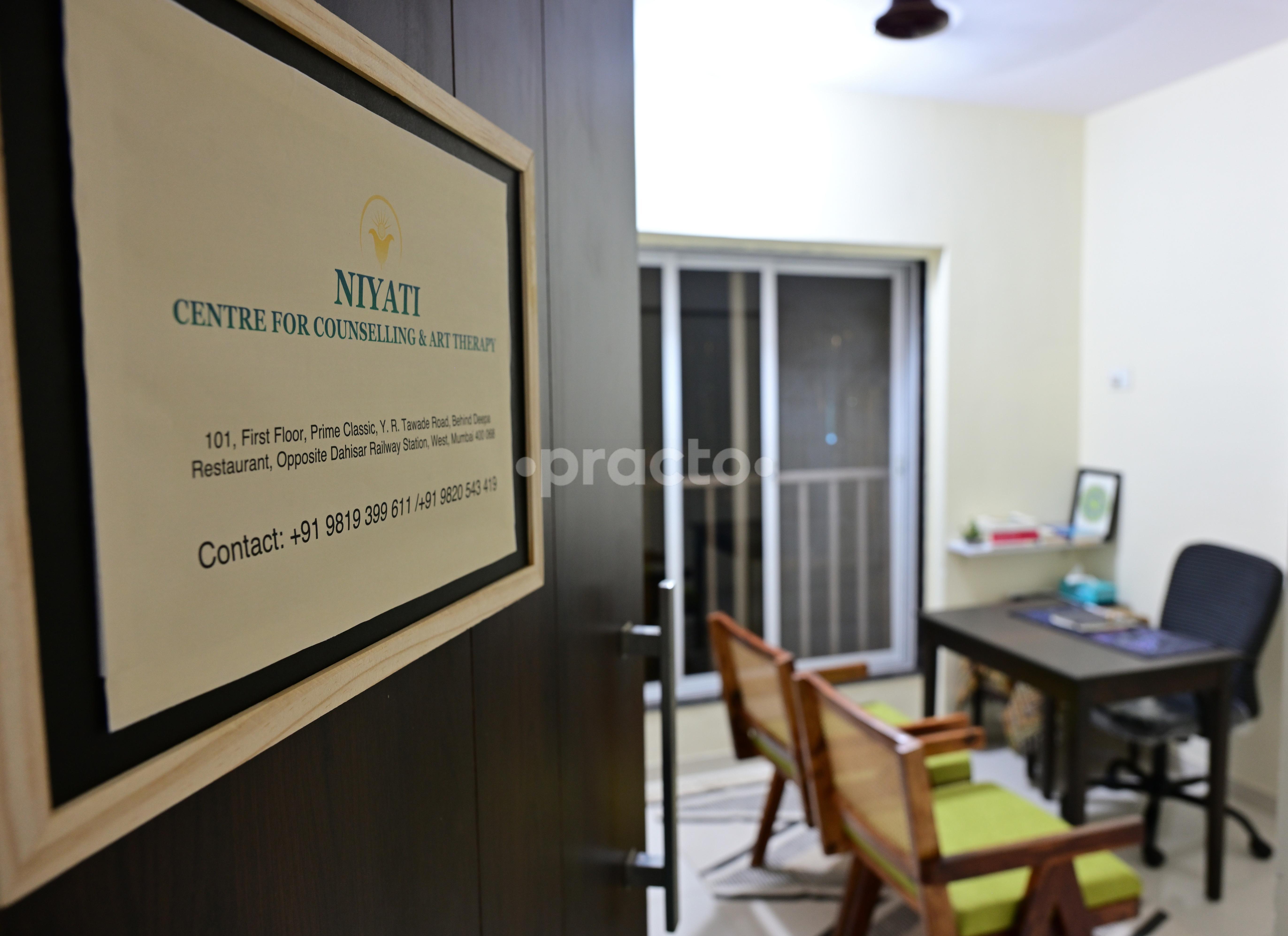 Consultation Room at NIYATI- Centre for Counselling and Art Therapy  Dahisar West Mumbai
