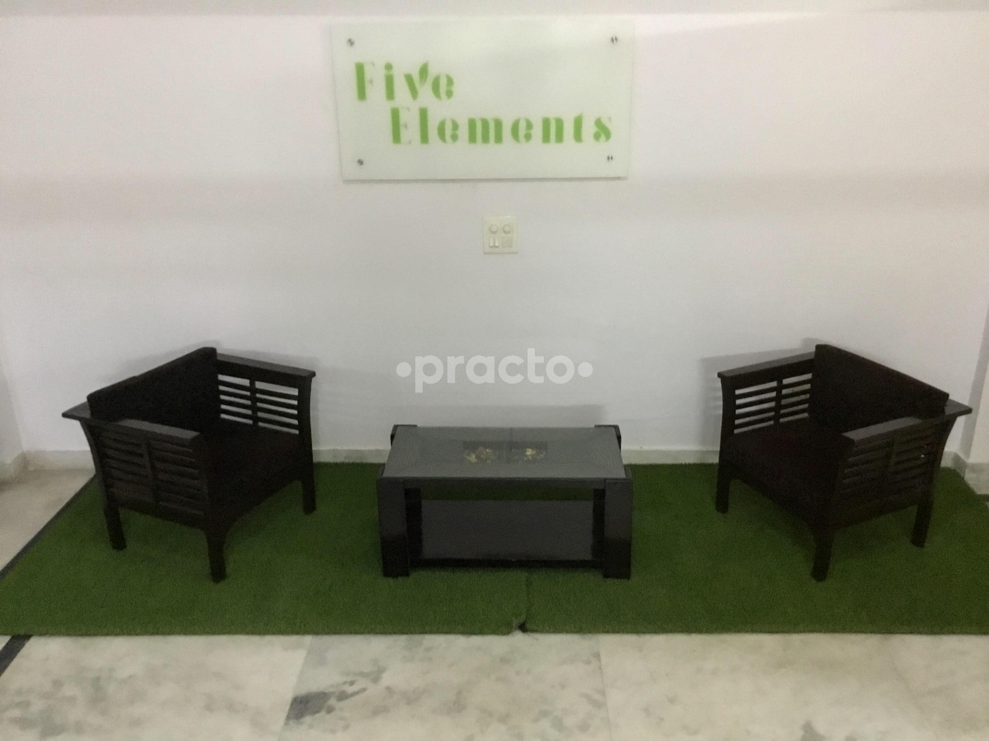 Waiting Area at Five Elements Nirvana Country Gurgaon