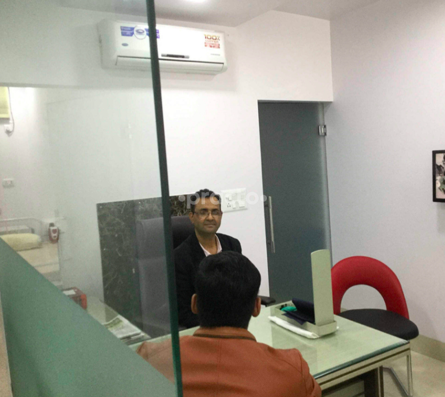 Consultation Room at Dr B K Dubey Rohini Delhi