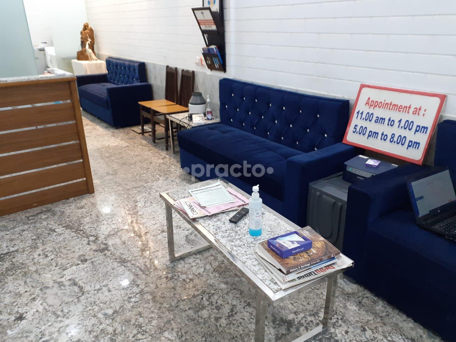 Reception Area at Manas Mind Clinic Indirapuram Ghaziabad