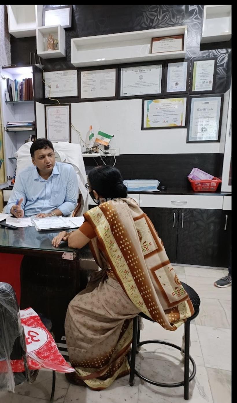 Consultation Room at Das Clinic Janakpuri Delhi