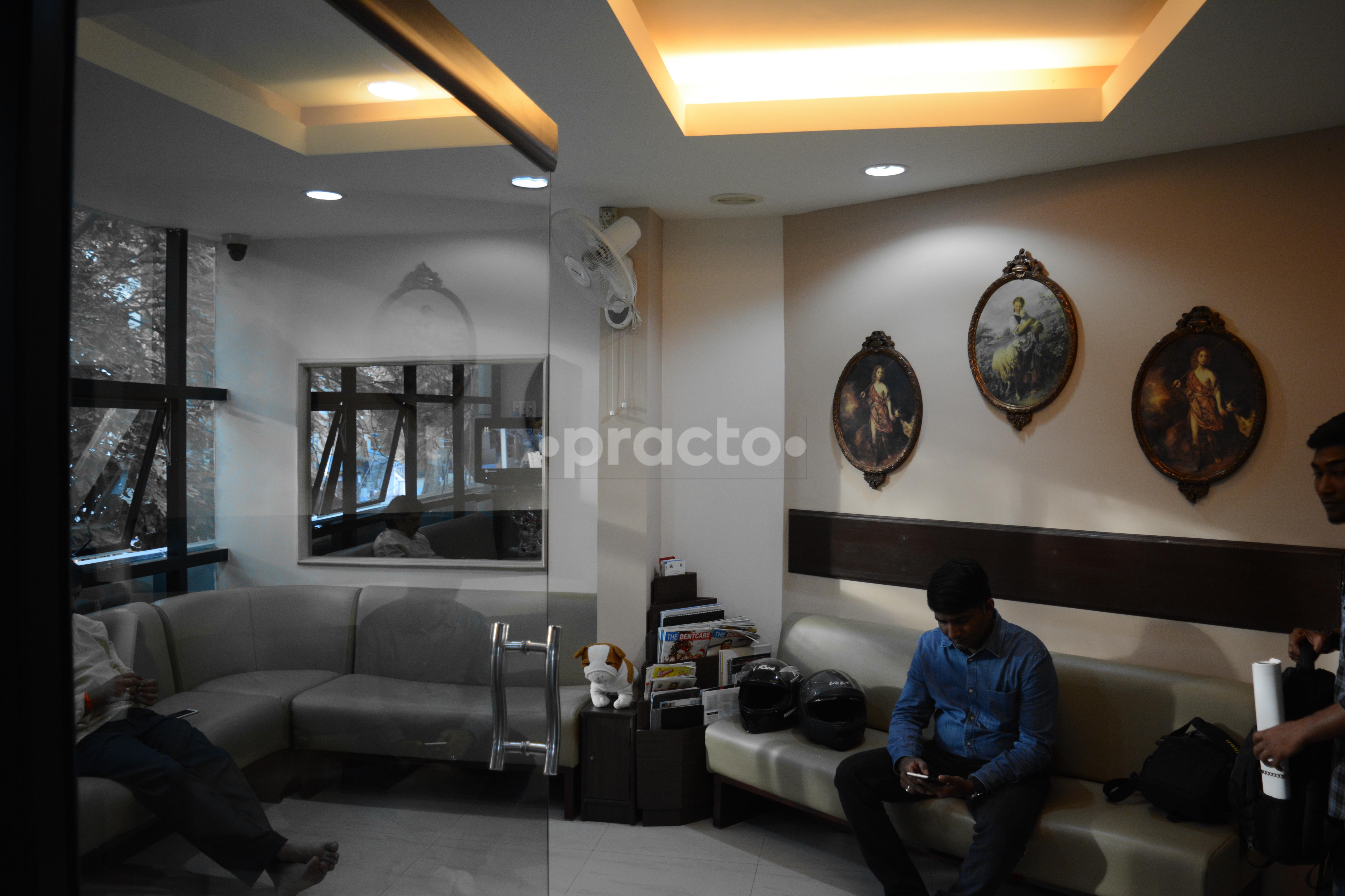 Reception at RxCura Clinics Kasavanahalli Bangalore