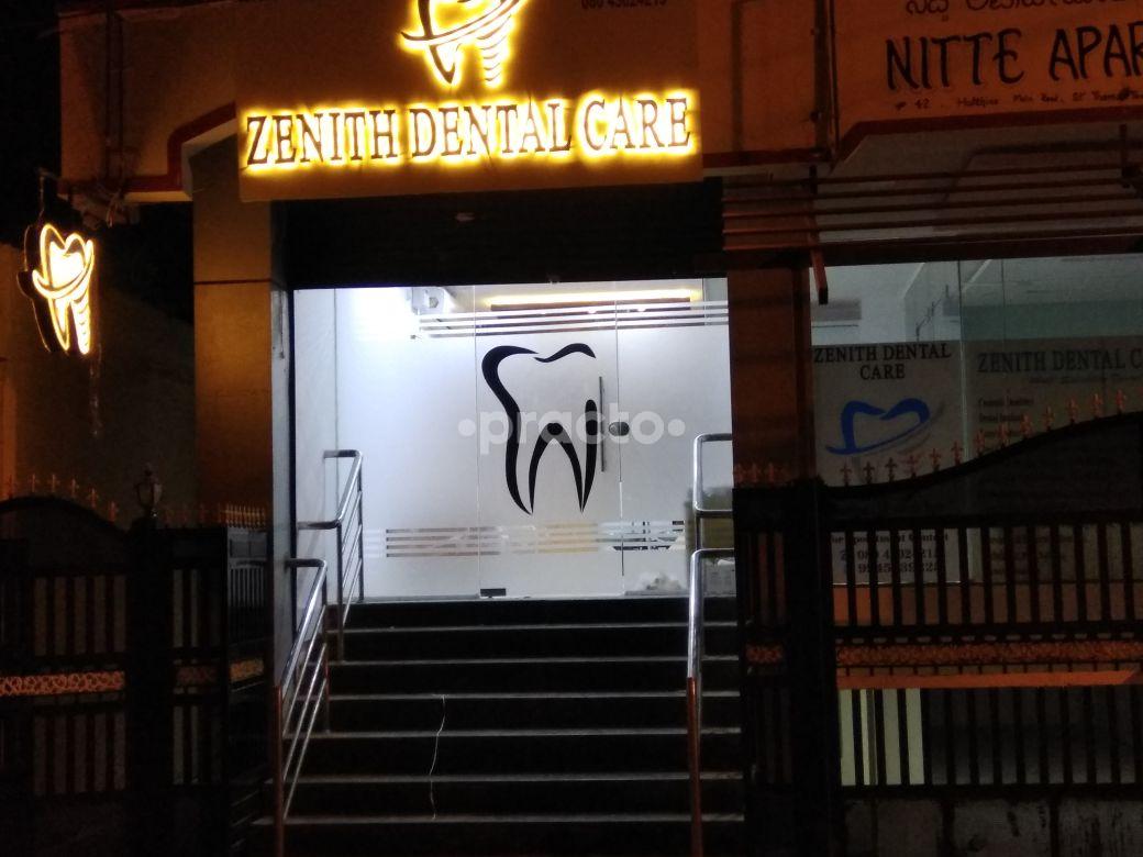Entrance at Zenith Dental Care Cooke Town Bangalore