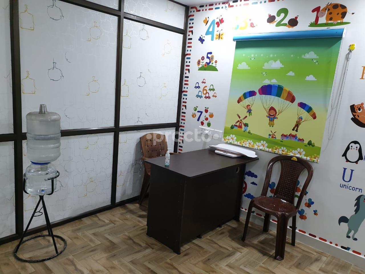 Reception Area at Thulir Kidz Clinic Mugalivakkam Chennai