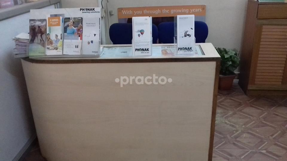 Reception at Waves Hearing Aid Center Secunderabad Hyderabad