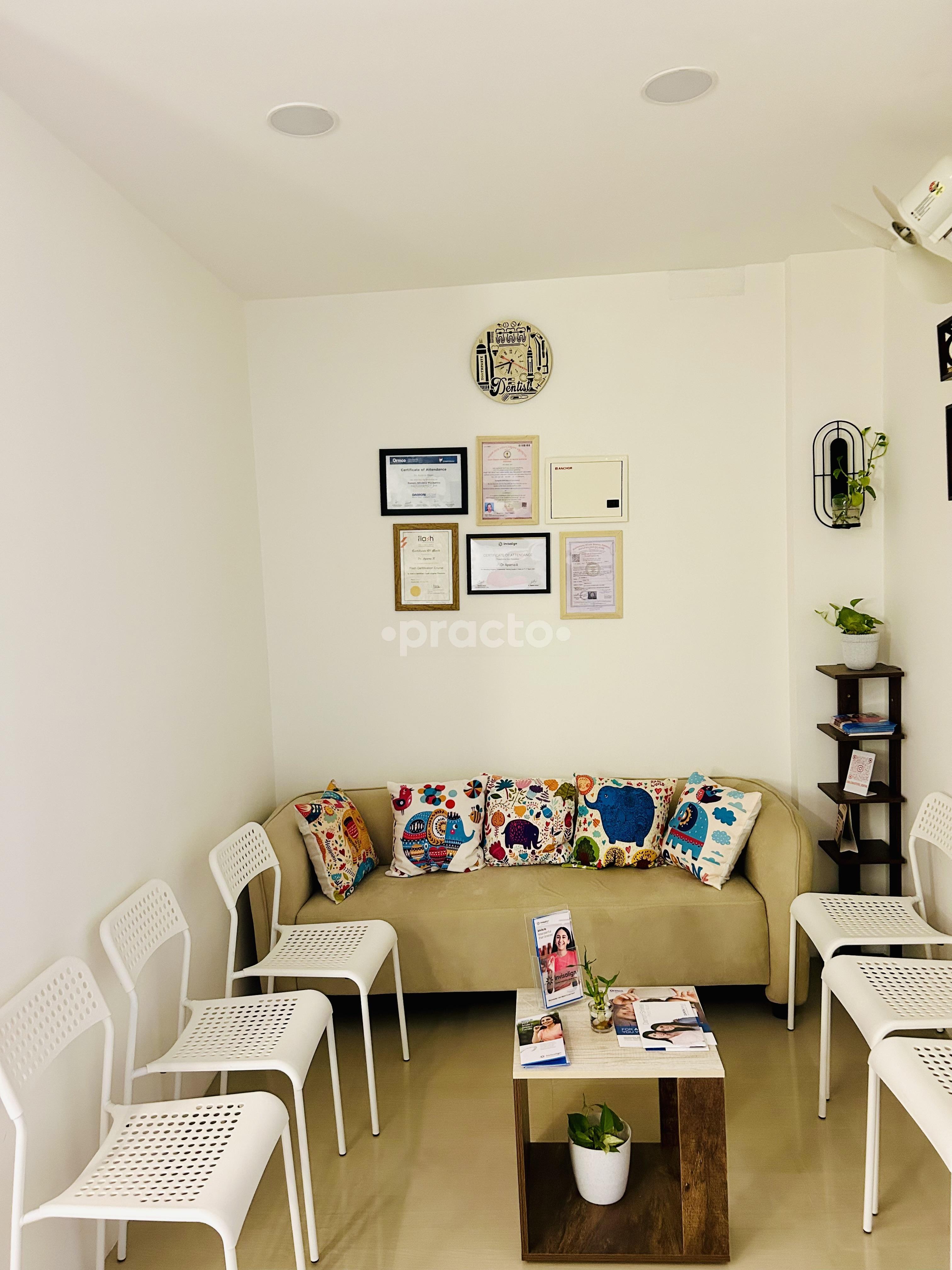 Waiting Area at Smile Masters Dental & Orthodontic Centre Hulimangala Bangalore