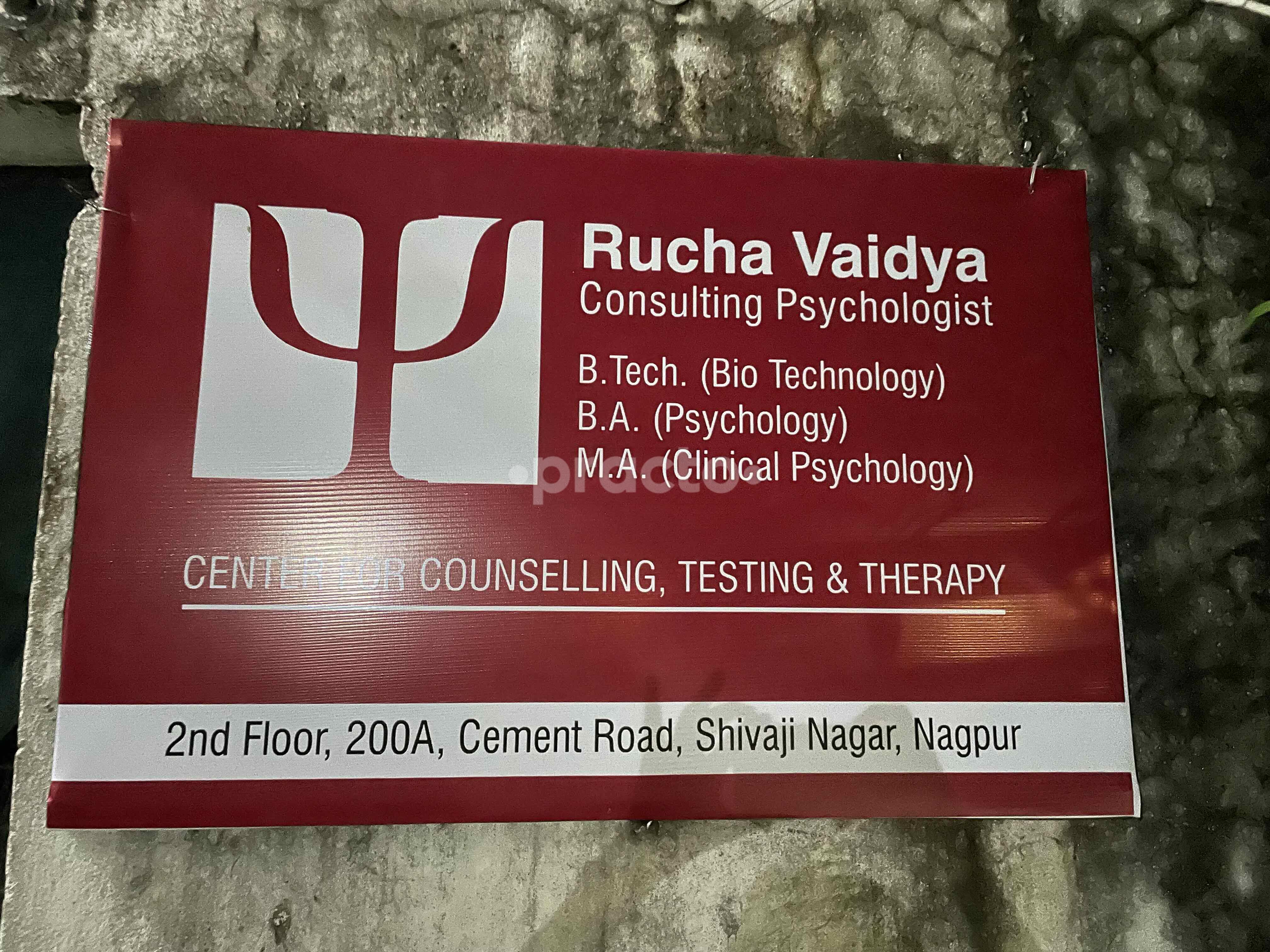 Rucha Vaidya Centre For Counselling Testing And Therapy Dharampeth Nagpur