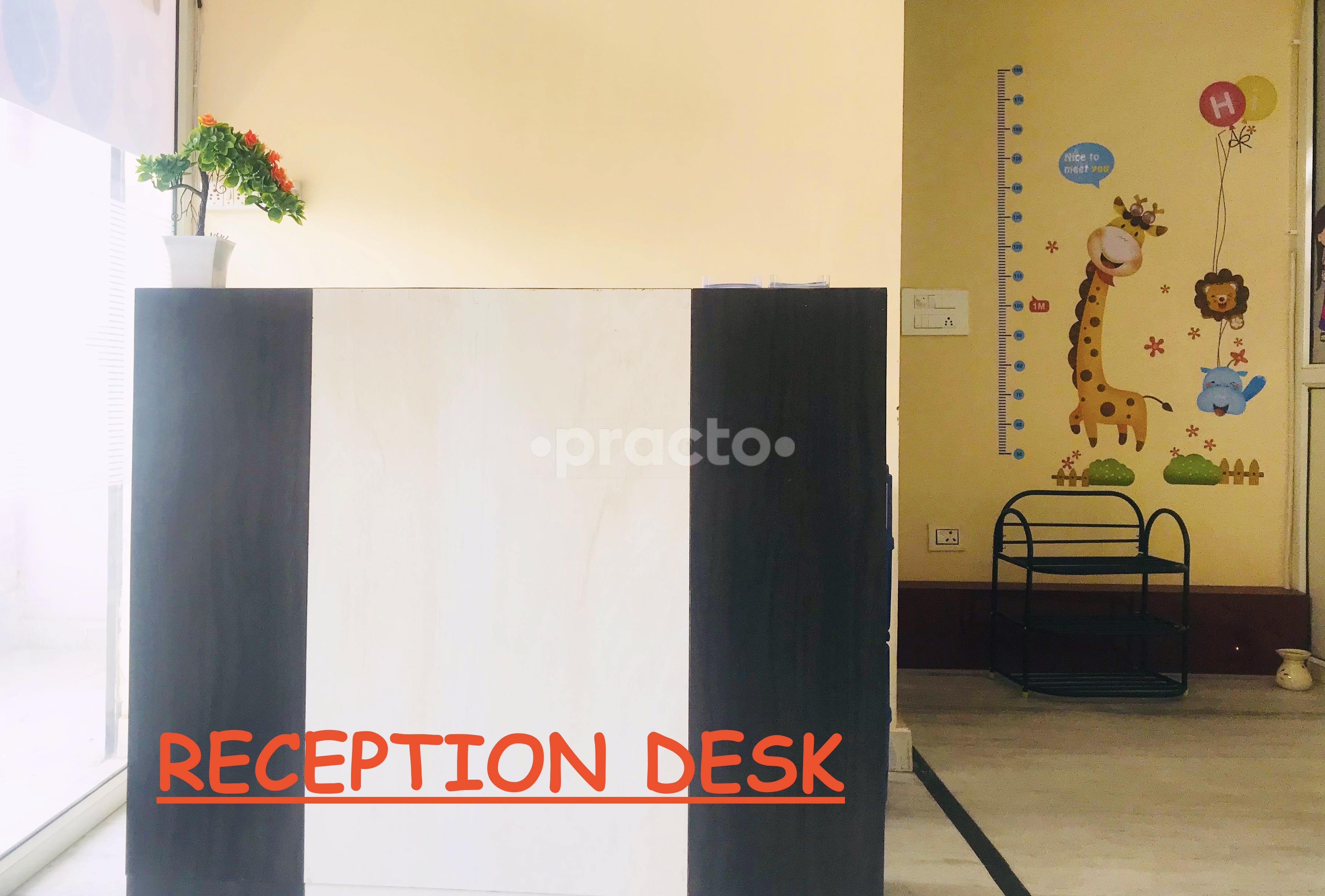 Reception at Kids Dental World Khandari Agra