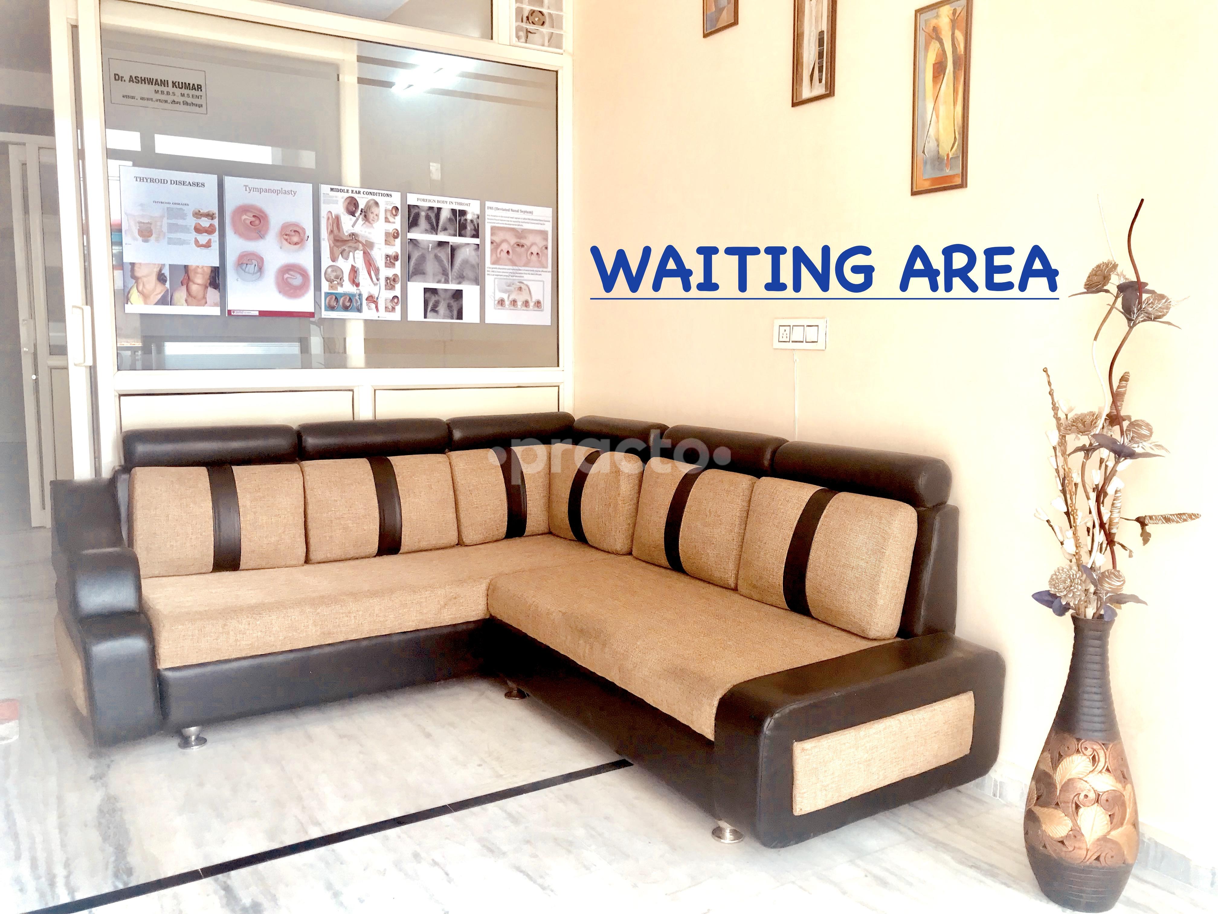 Waiting Area at Kids Dental World Khandari Agra