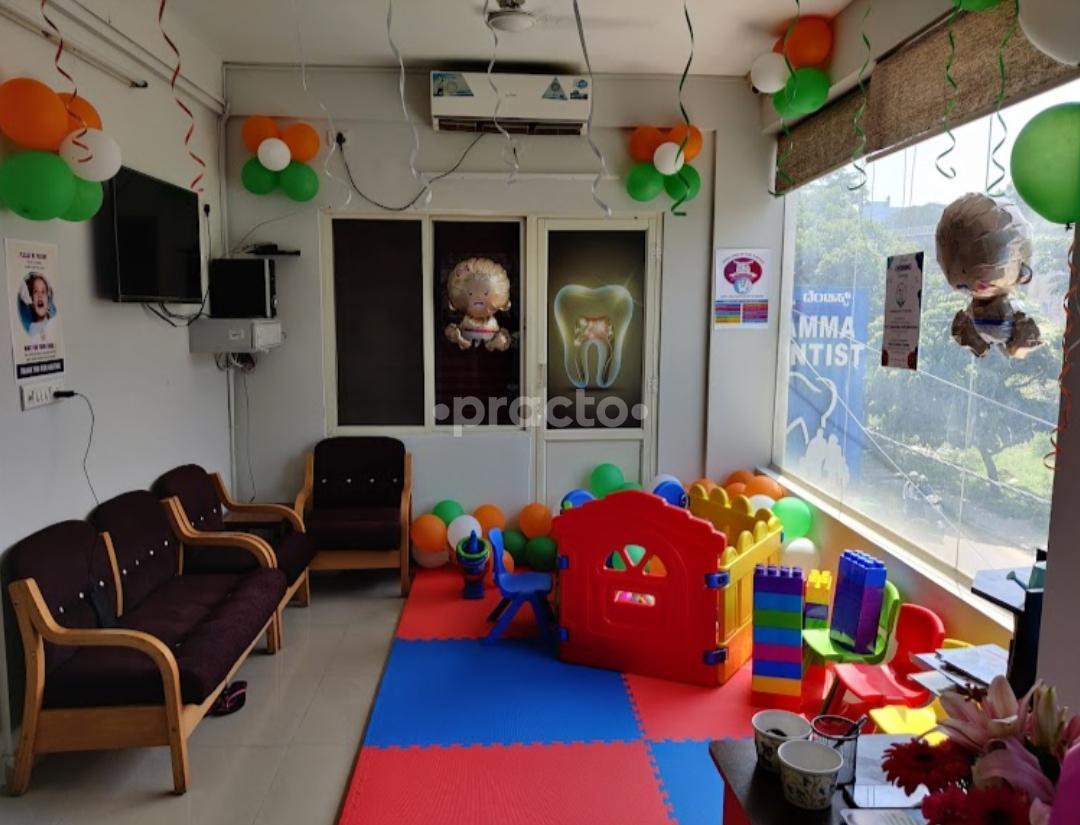 Waiting Area at Namma Baby Dentist™ Kasturi nagar Bangalore