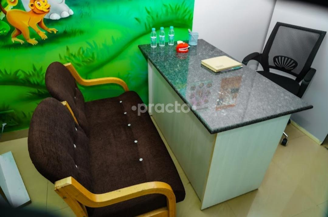 Reception Area at Namma Baby Dentist™ Kasturi nagar Bangalore