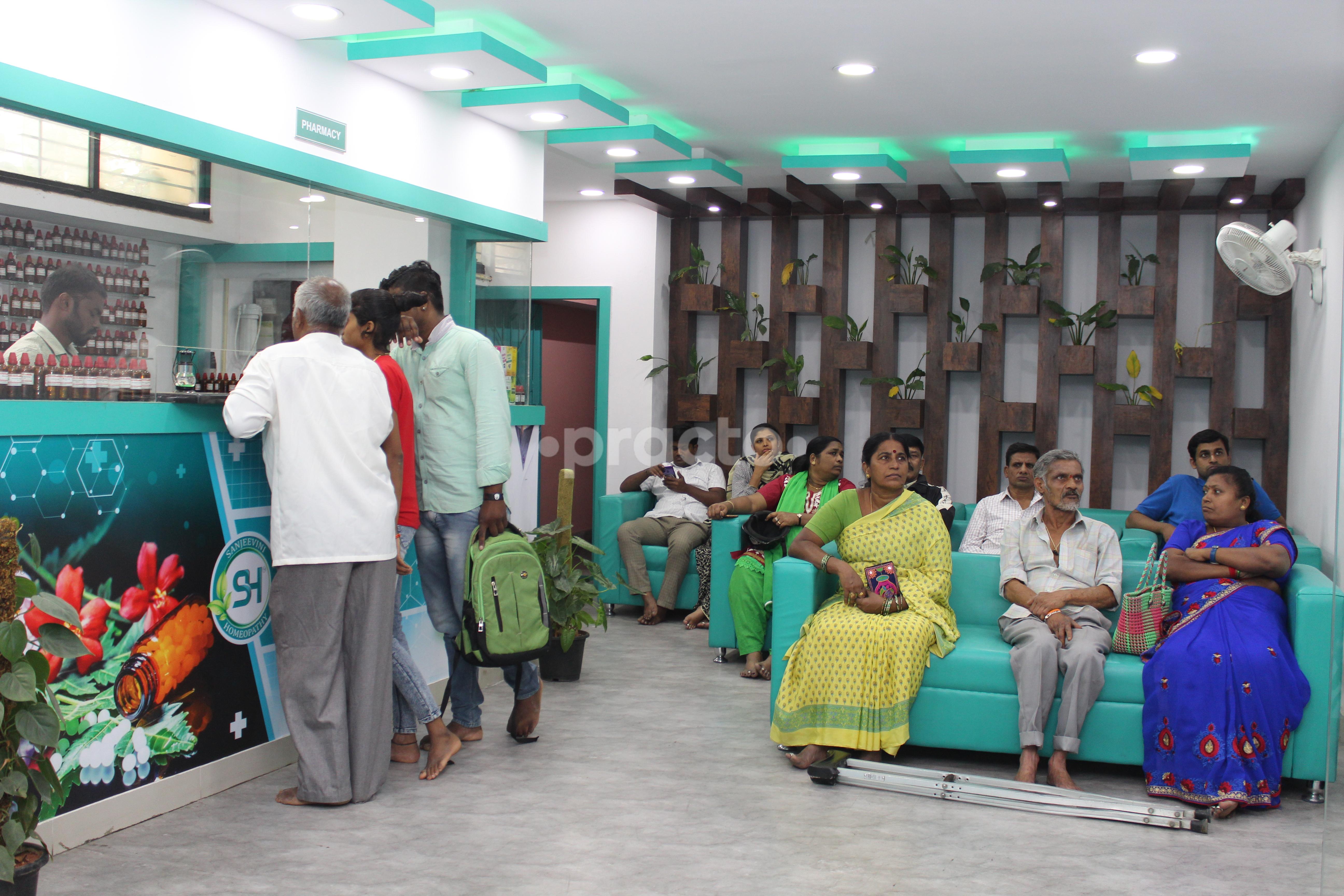 Waiting Area at Sanjeevini Homeopathy Malleswaram Bangalore