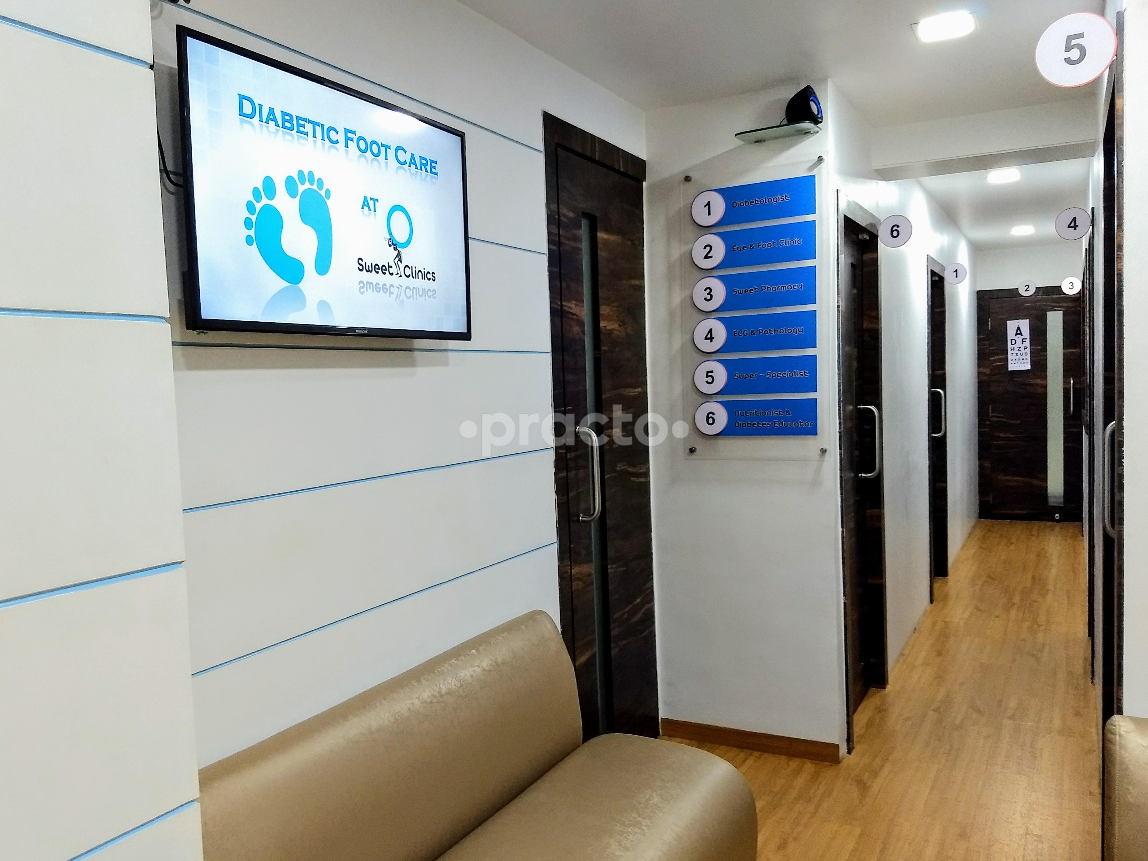 Entrance at Sweet Clinics Vashi Navi Mumbai