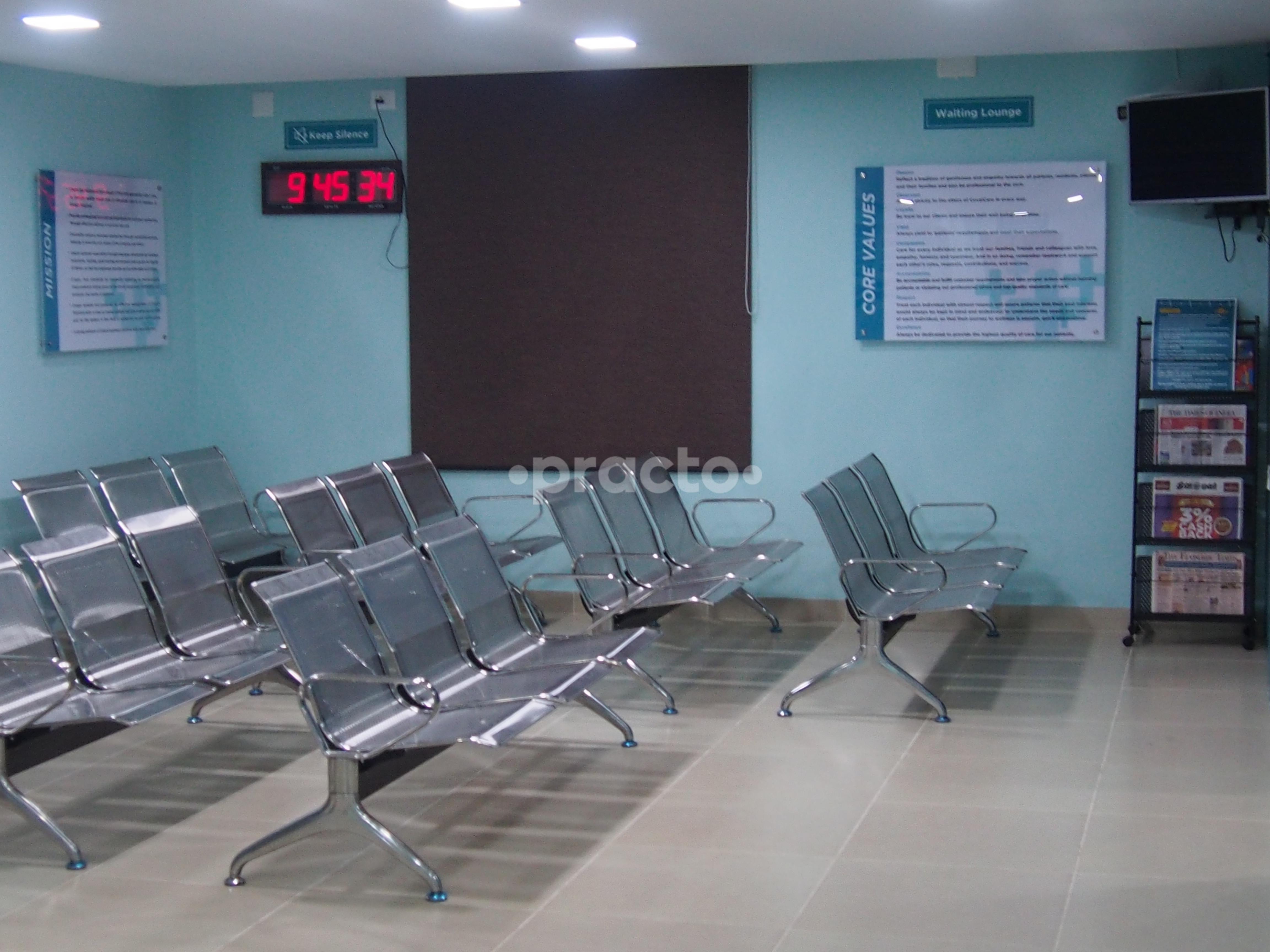 Waiting Area at Covai's PolyCare Ganapathy Coimbatore