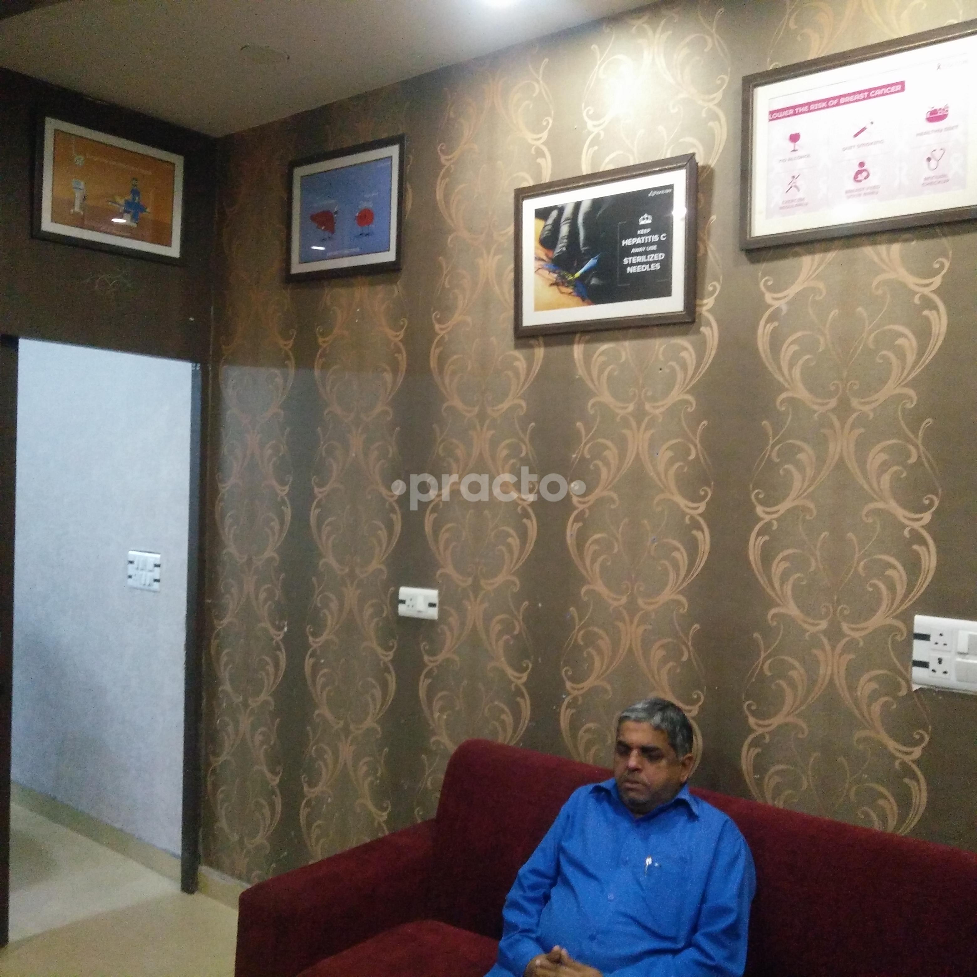 Waiting Area at athan clinic @Aartas Clinishare Raj Nagar Extension Ghaziabad