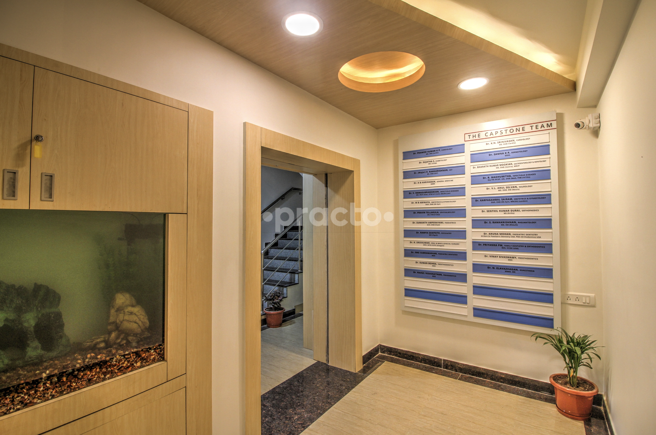 Entrance at The Capstone Clinic Nungambakkam Chennai