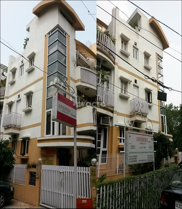 Entrance at SAANS Rehabilitation and Home Care CR Park Delhi