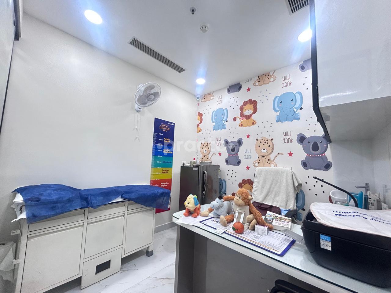 Consultation Room at Sharda Children Clinic Sector 75 Noida