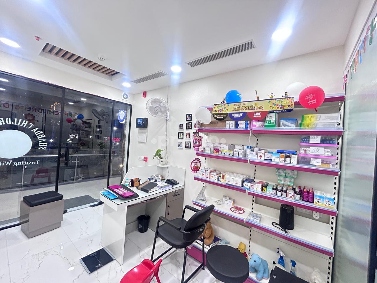 Waiting Area at Sharda Children Clinic Sector 75 Noida