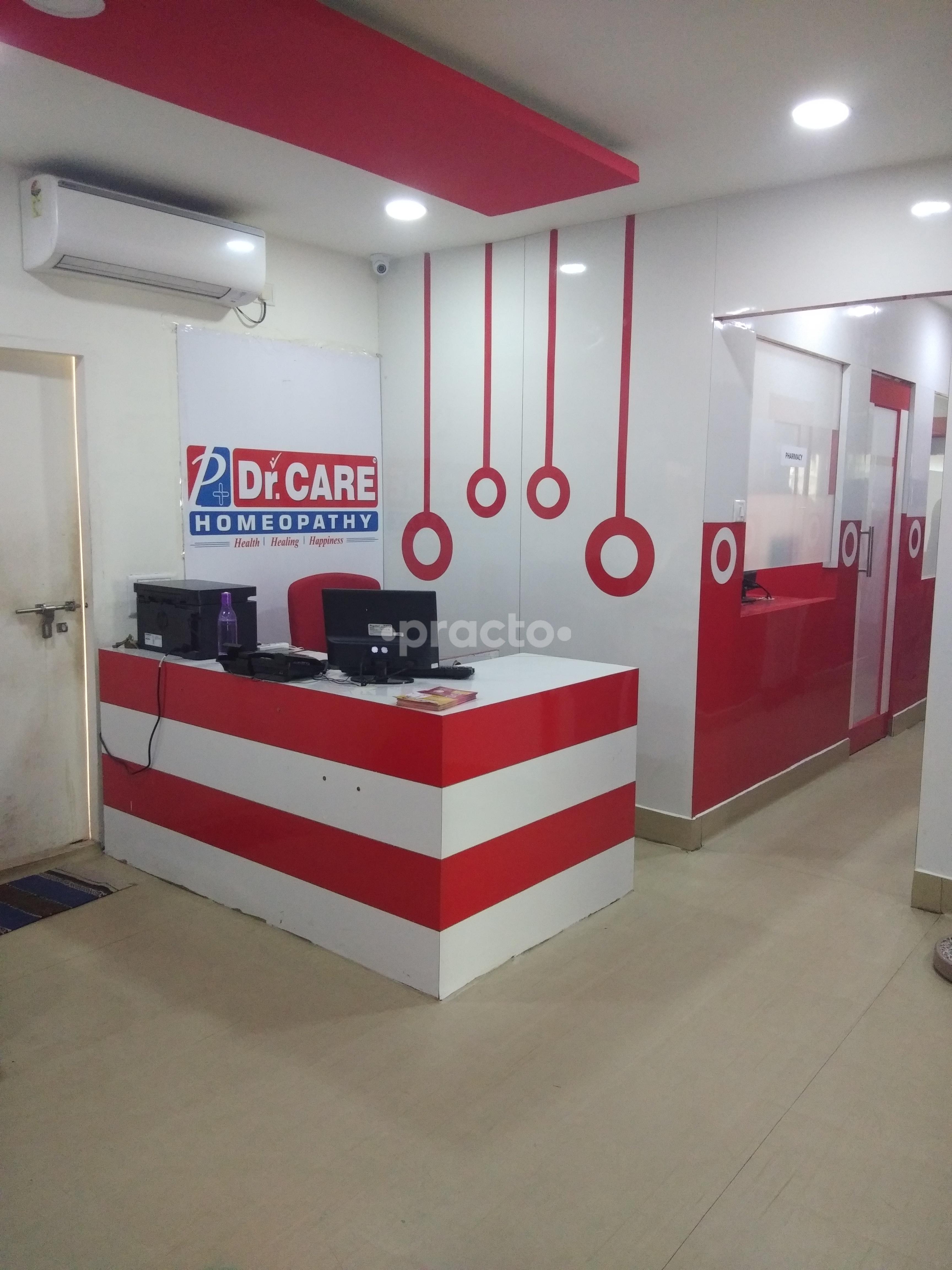 Reception at Dr.Care Homeopathy Dwarakanagar Visakhapatnam