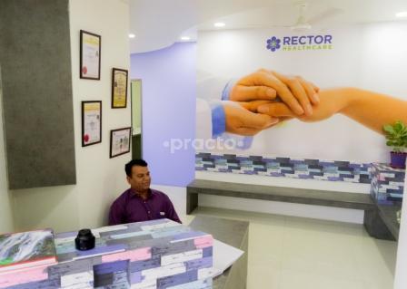 Reception at RECTOR Healthcare Wakad Pune
