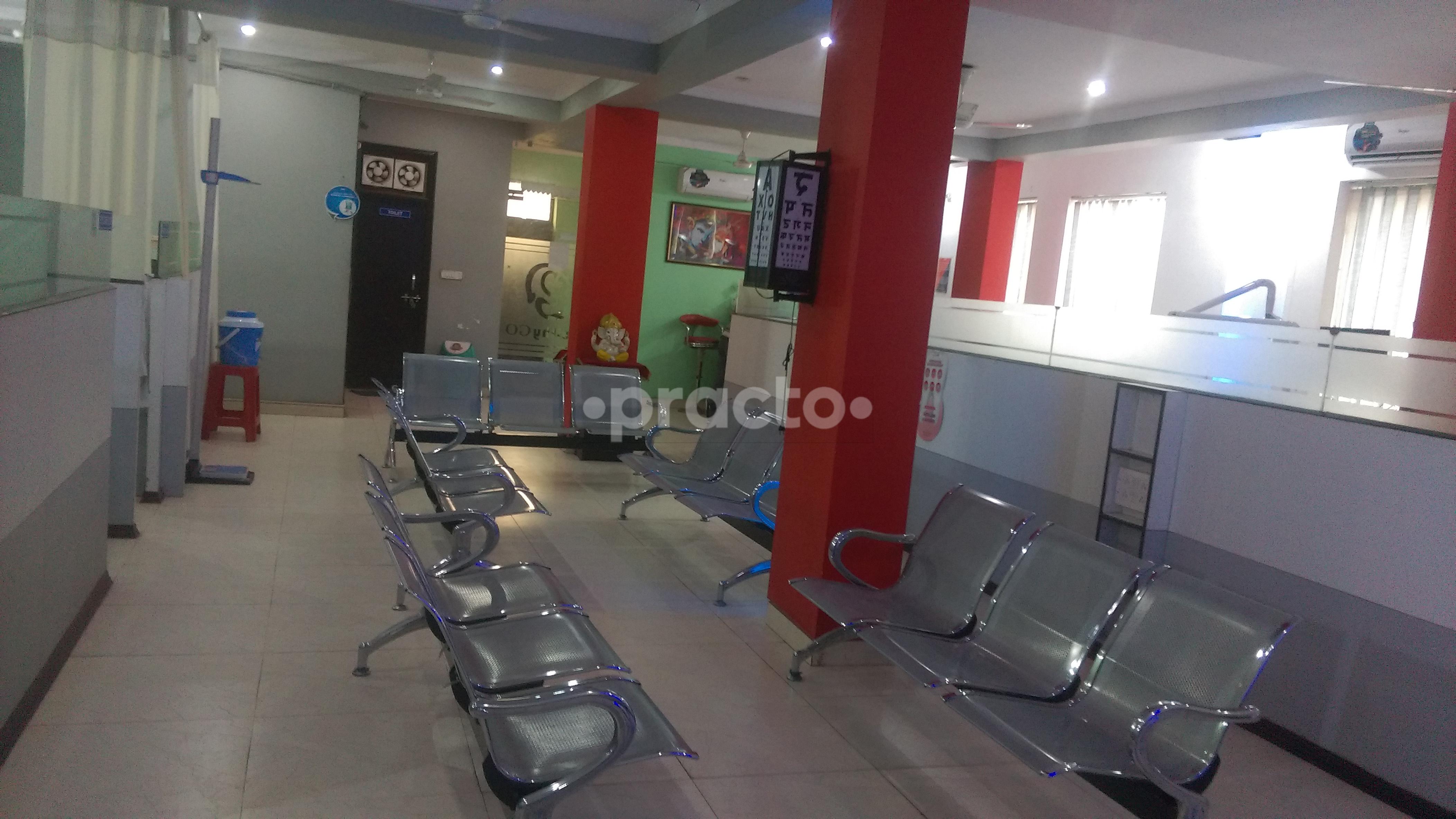 Waiting Area at healthyGO Clinic Nangloi Delhi