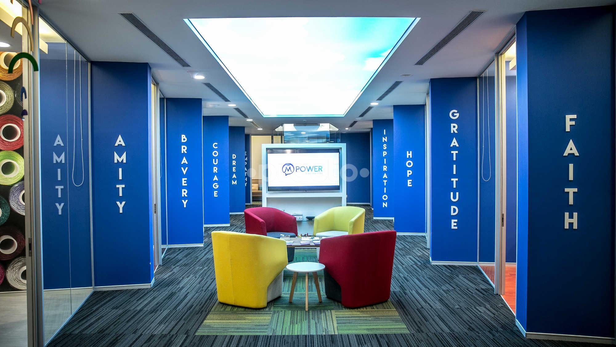 Waiting Area at Mpower-The Centre Kemps Corner Mumbai