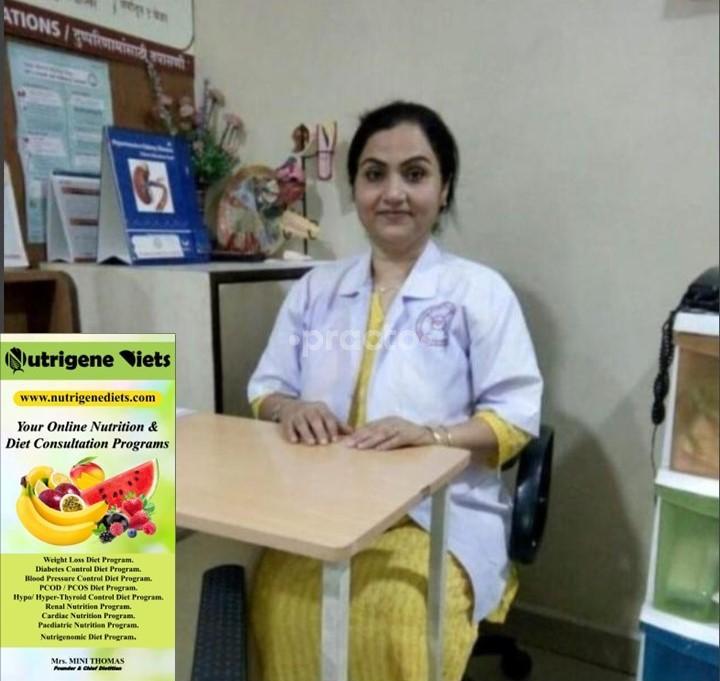 Consultation Room at Nutrigene Diets Clinic Thiruvanmiyur Chennai