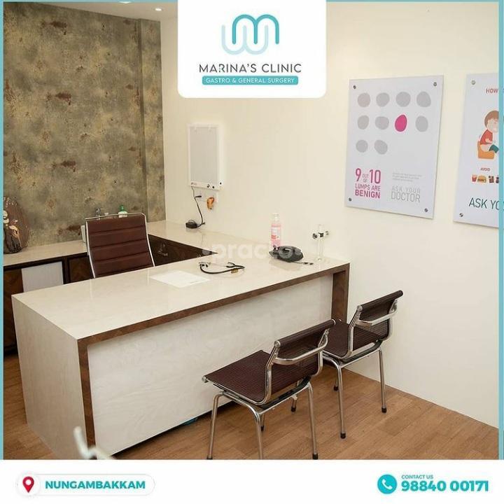 Consultation Room at Marinas Clinic Nungambakkam Chennai