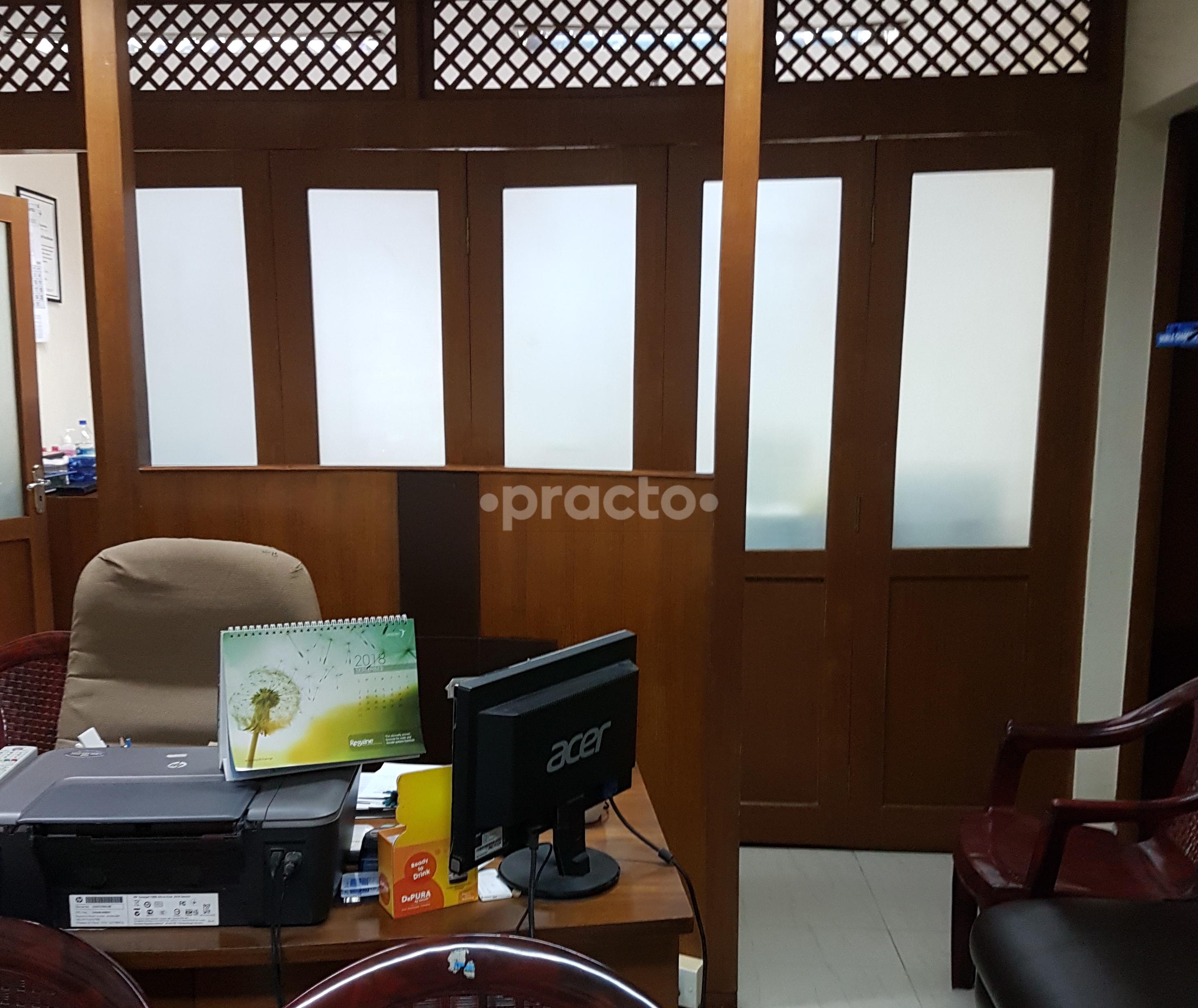 Waiting Area at Speciality Skin Clinic Park Street Kolkata
