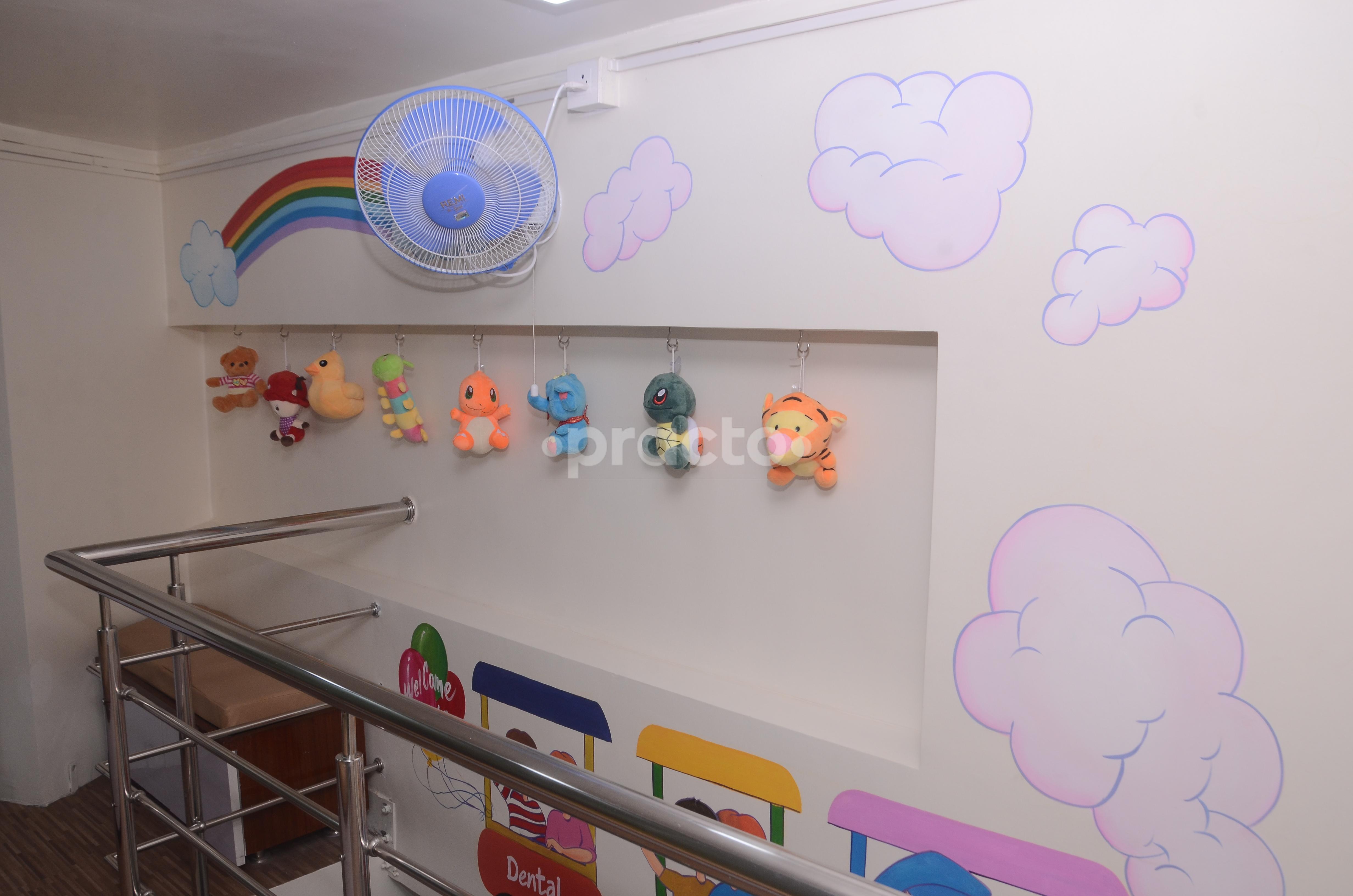 Waiting Area at Care & Cure Dental Clinic Kharadi Pune
