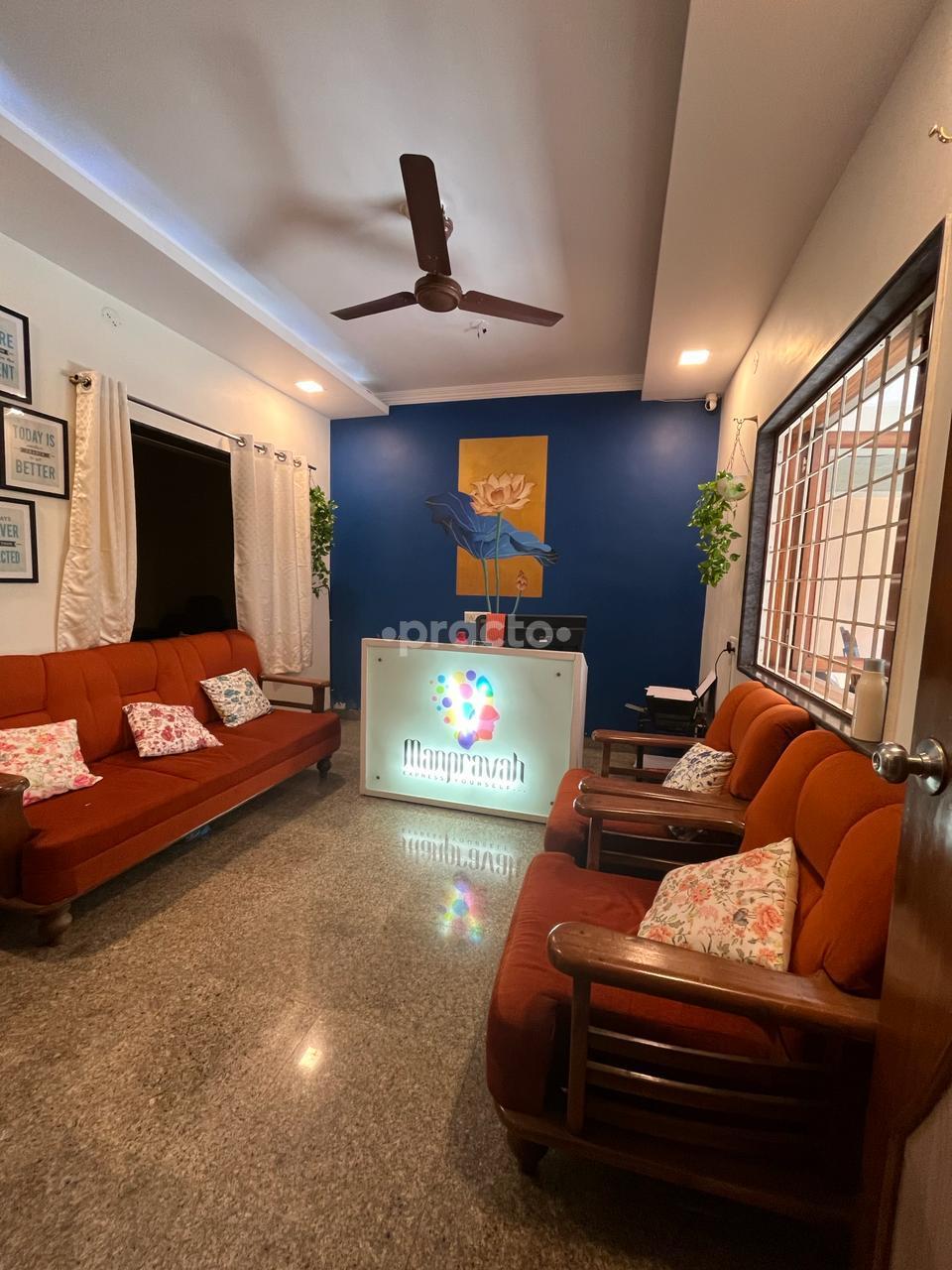 Reception Area at Manpravah Hypnoclinic New Panvel East Navi Mumbai