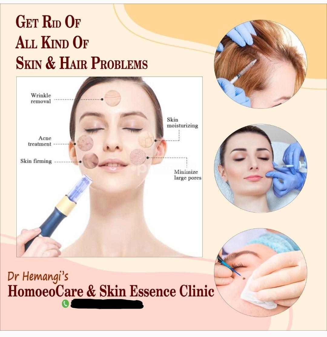 Service Area at HomeoCare & Skin Essence Clinic Balewadi Pune