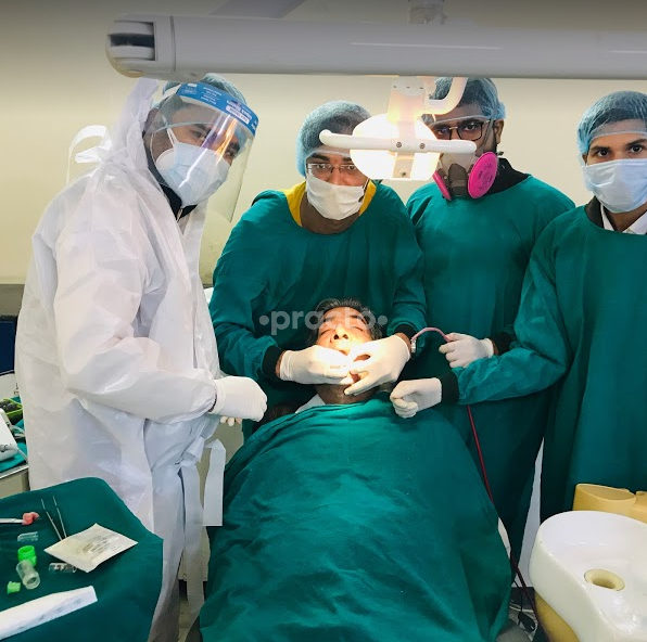 Operation Room at Target Dental Hospital Chhatarpur Extension Delhi