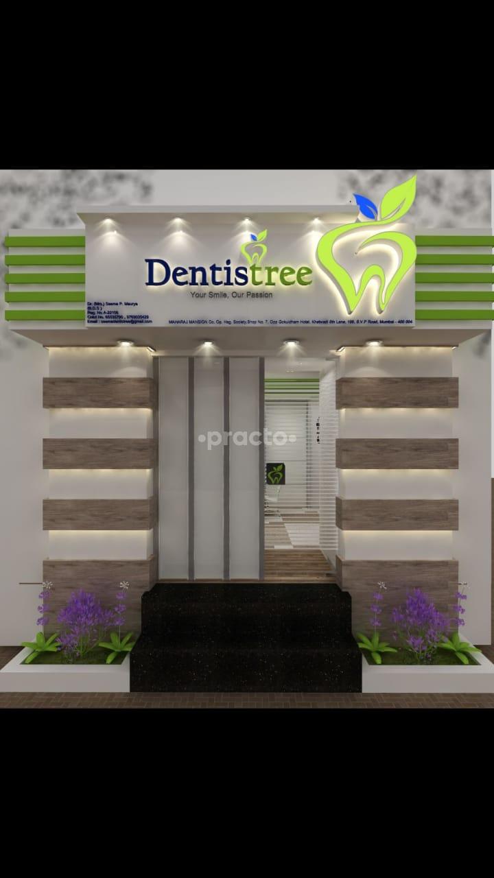Entrance at Dentistree Dental Clinic Khetwadi Mumbai