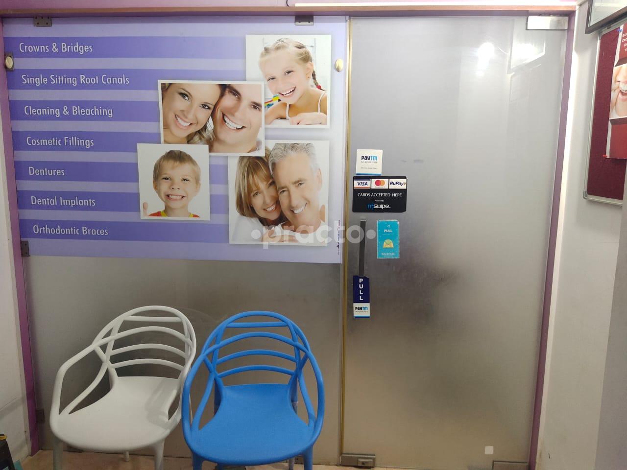 Waiting Area at Caps N Crowns Dental Care Dahisar West Mumbai