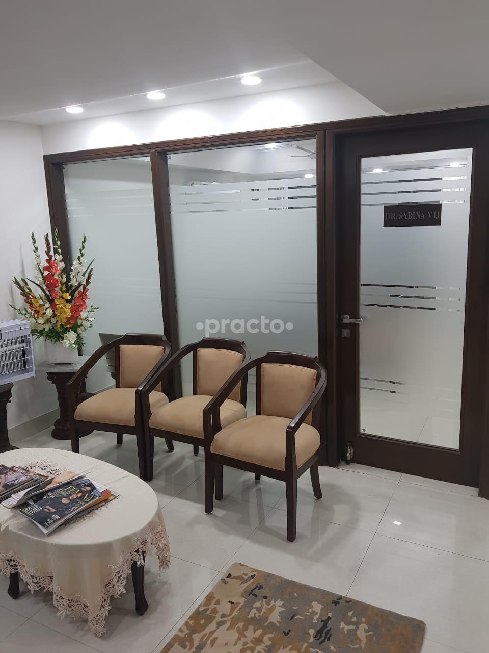 Waiting Area at Vij Clinic Greater Kailash Part 1 Delhi