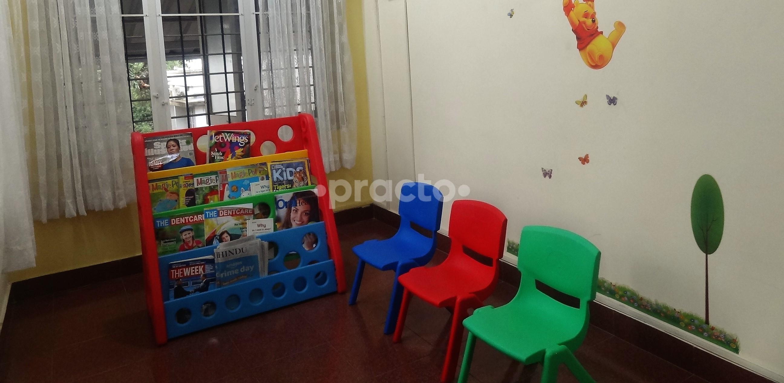 Waiting Area at Children's Speciality Dental Clinic Kowdiar Thiruvananthapuram