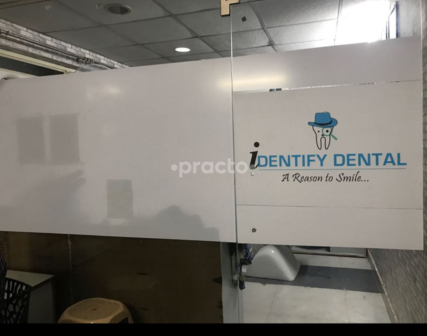 Entrance at Identify Dental Clinic Dilshad Garden Delhi