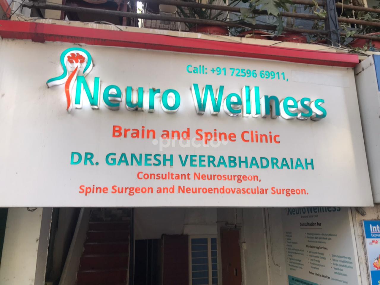 Outside Area at Neuro Wellness Brain and Spine Clinic Jayanagar Bangalore