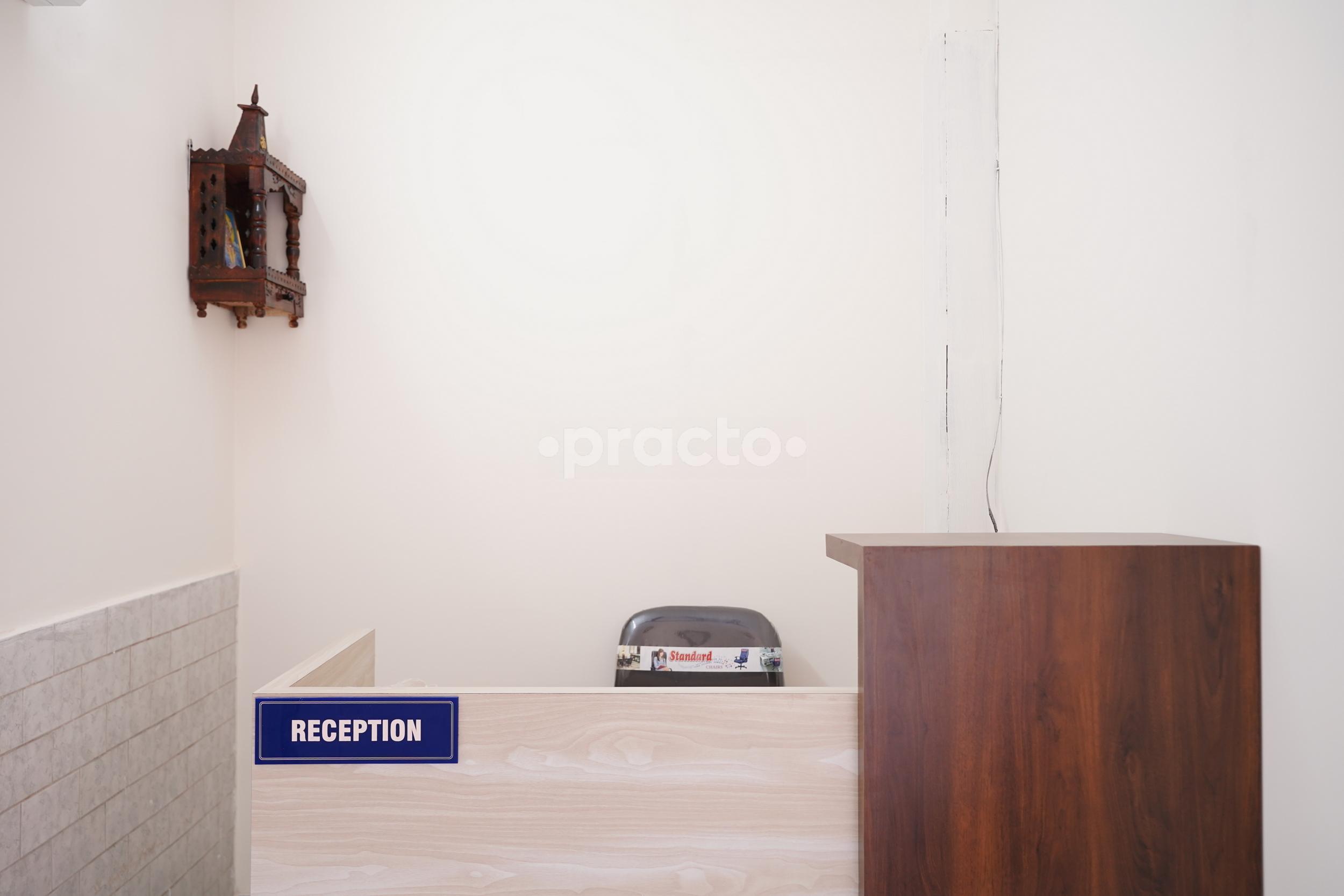 Reception Area at Health First Clinic Ashok Vihar Phase 1 Delhi
