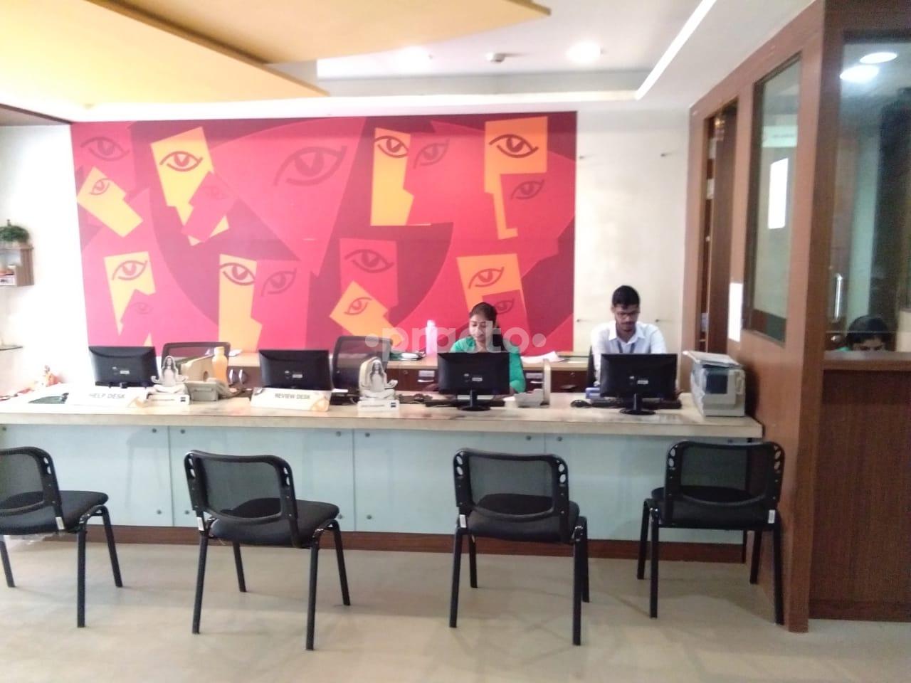 Reception at Contacare Eye Hospital Chutia Ranchi