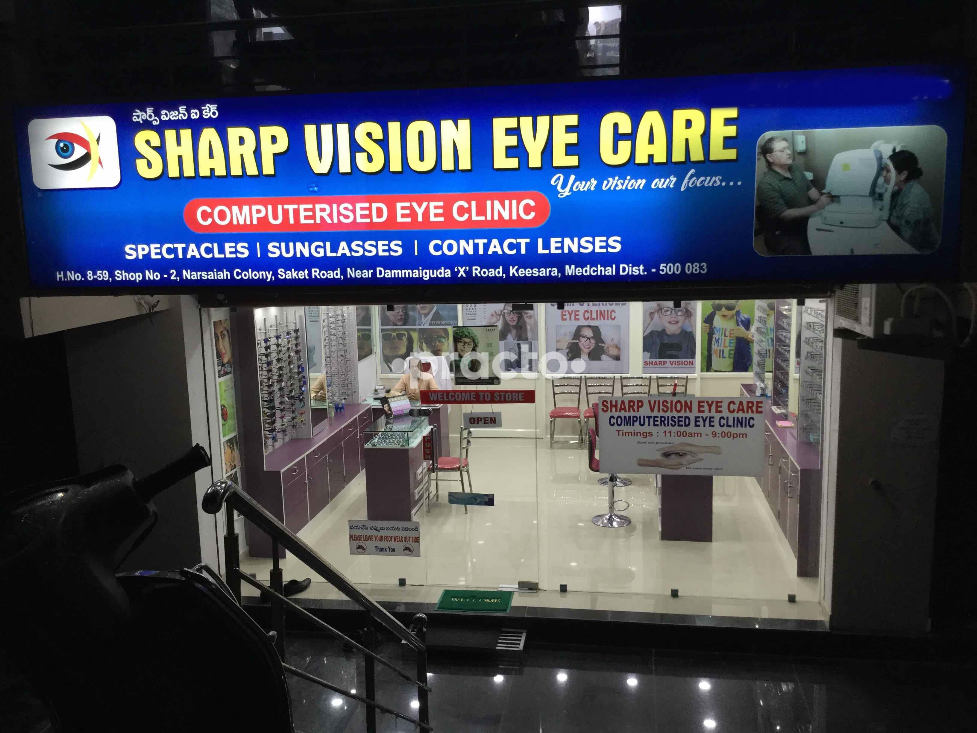 Sharp Vision Eye Care Kapra Hyderabad