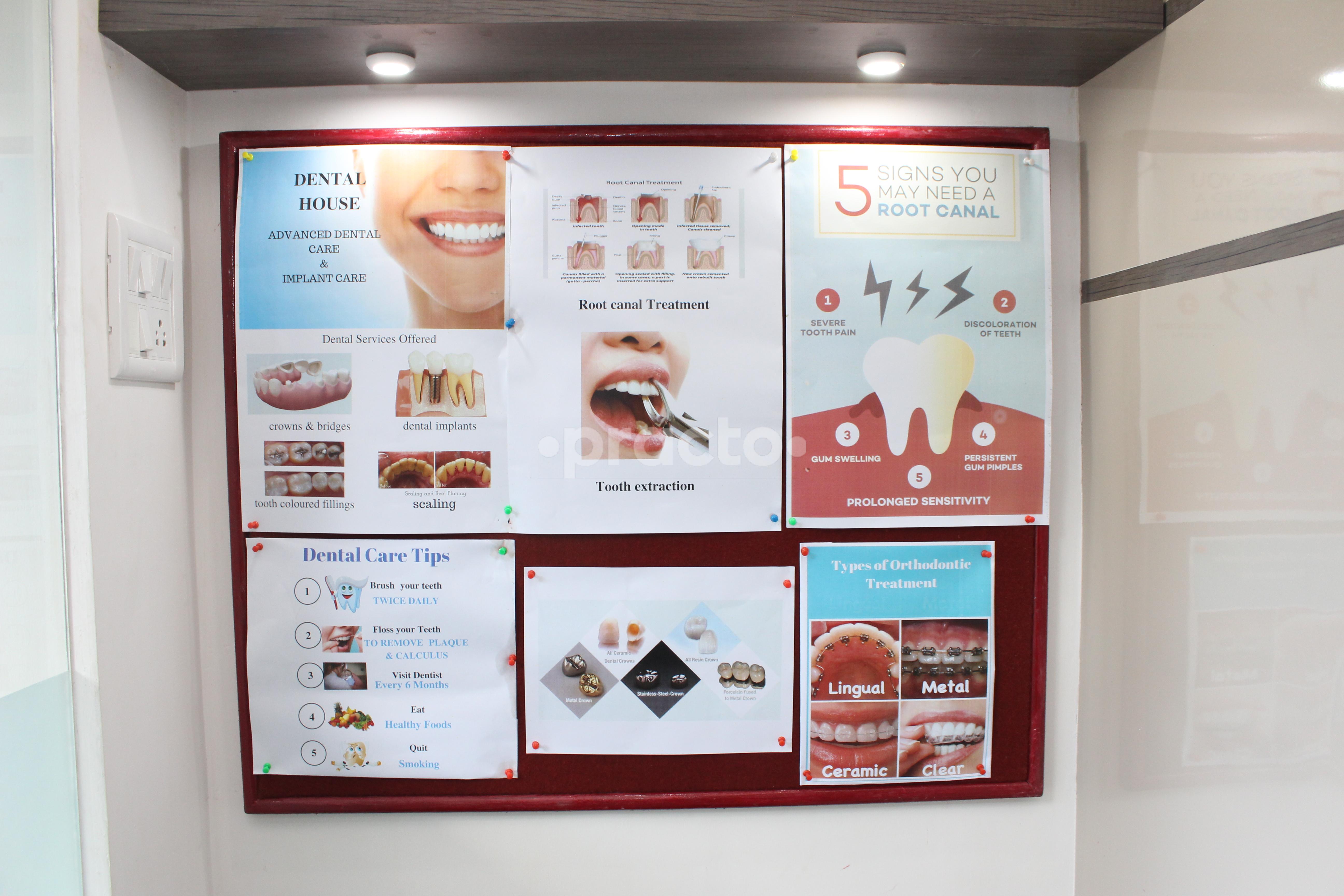 Reception at Dental House Kandivali West Mumbai