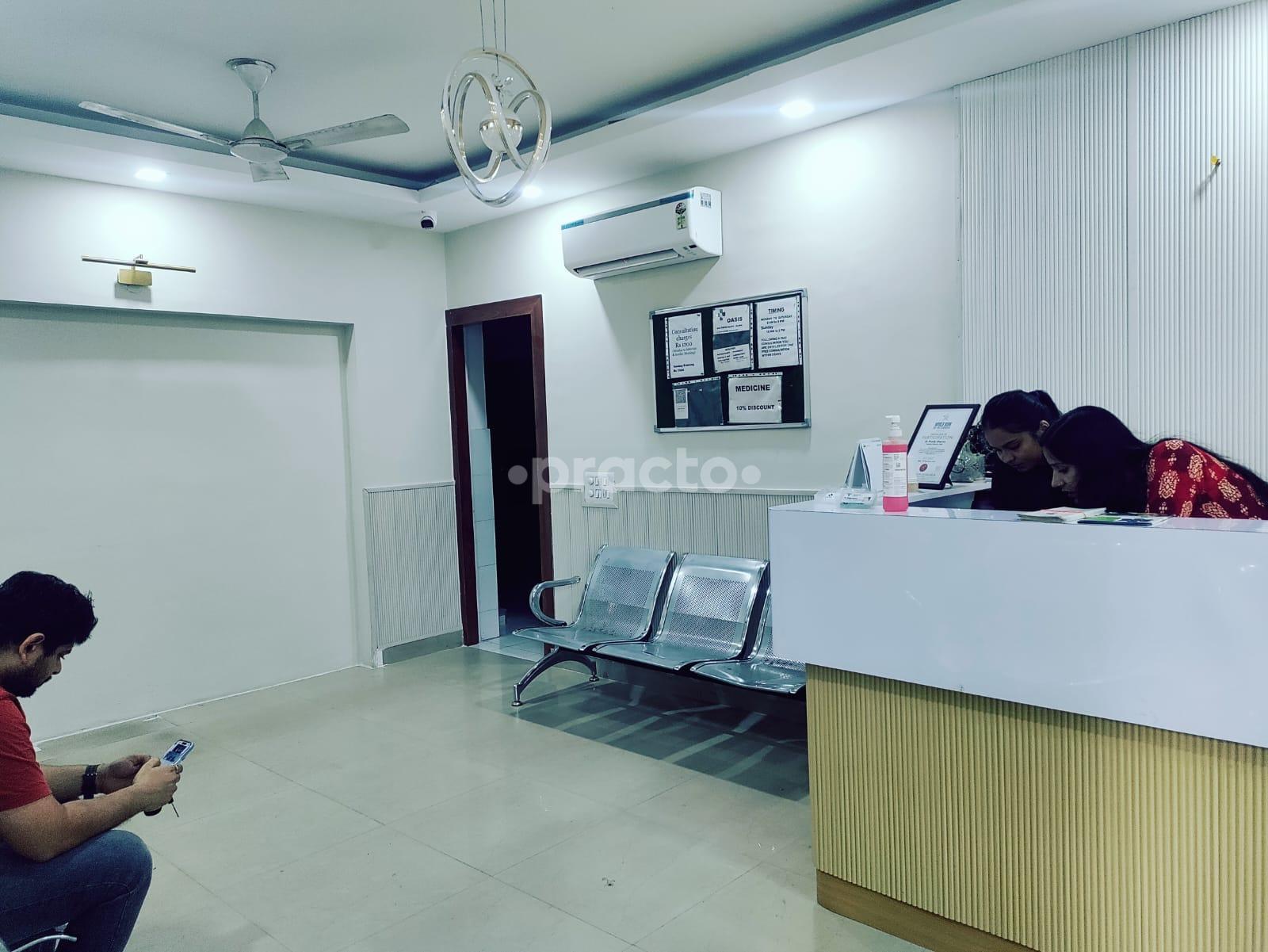 Reception Area at Dr. Neena's Homeopathic and Counselling Clinic Gurgaon Sector 50 Gurgaon