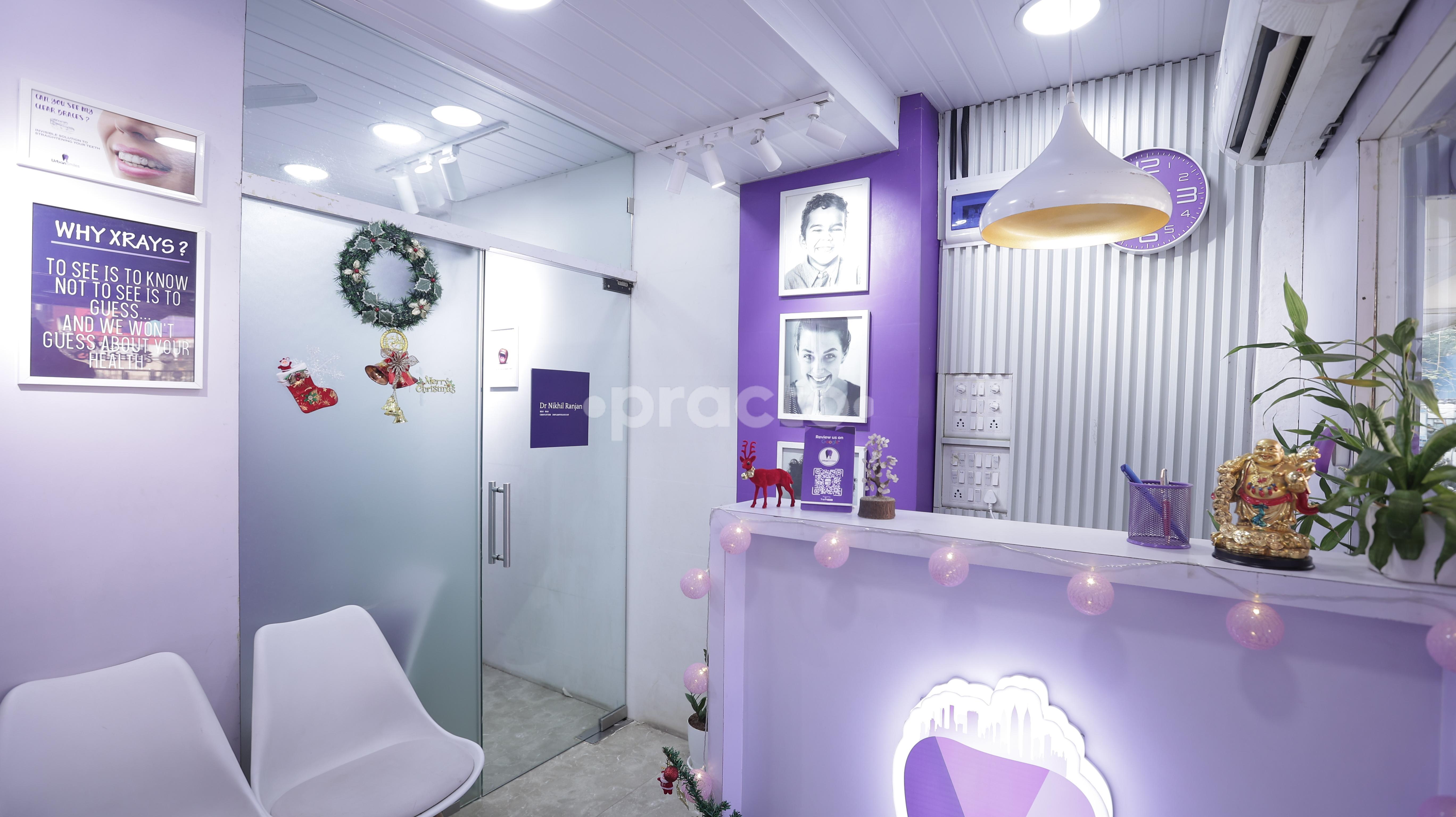 Waiting Area at Urban Smiles Lower Parel Mumbai