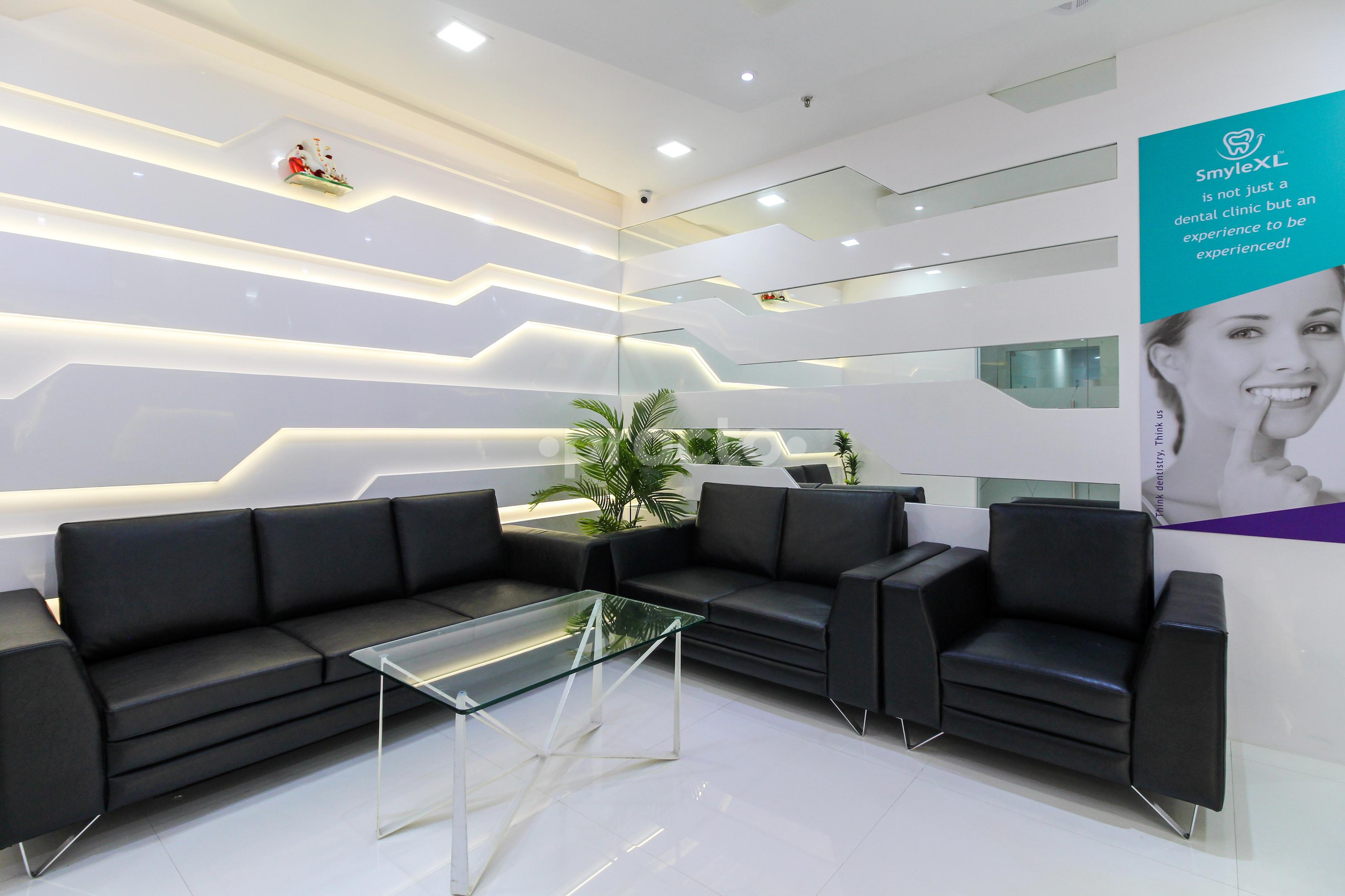 Waiting Area at SmyleXL Dental Clinic Viman Nagar Pune