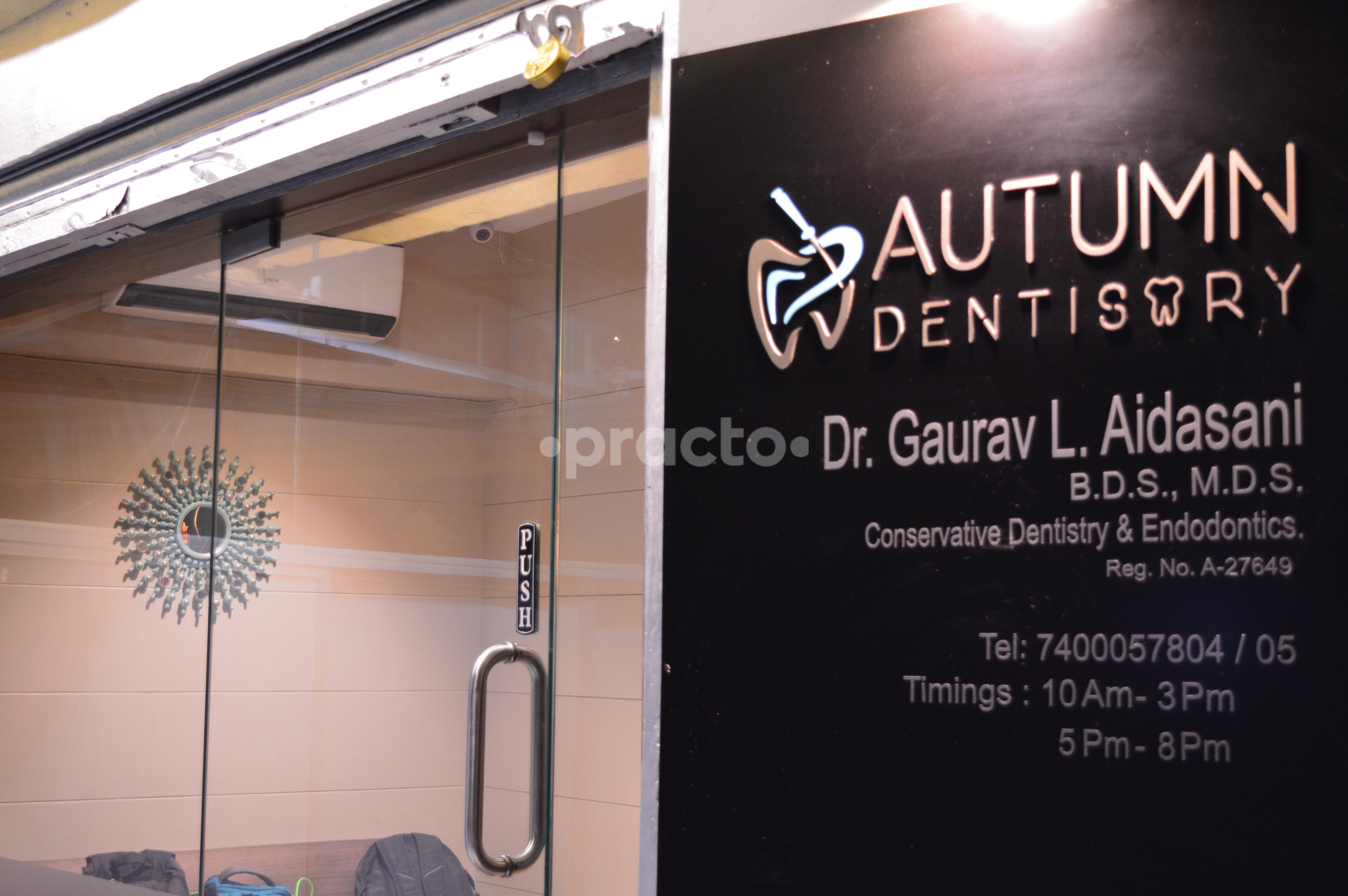 Entrance at Autumn Dentistry Matunga Mumbai