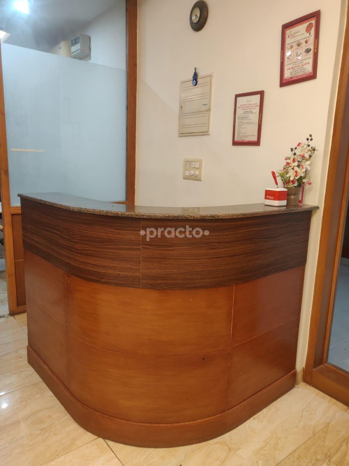 Reception Area at Well Woman Clinic Nirvana Country Gurgaon